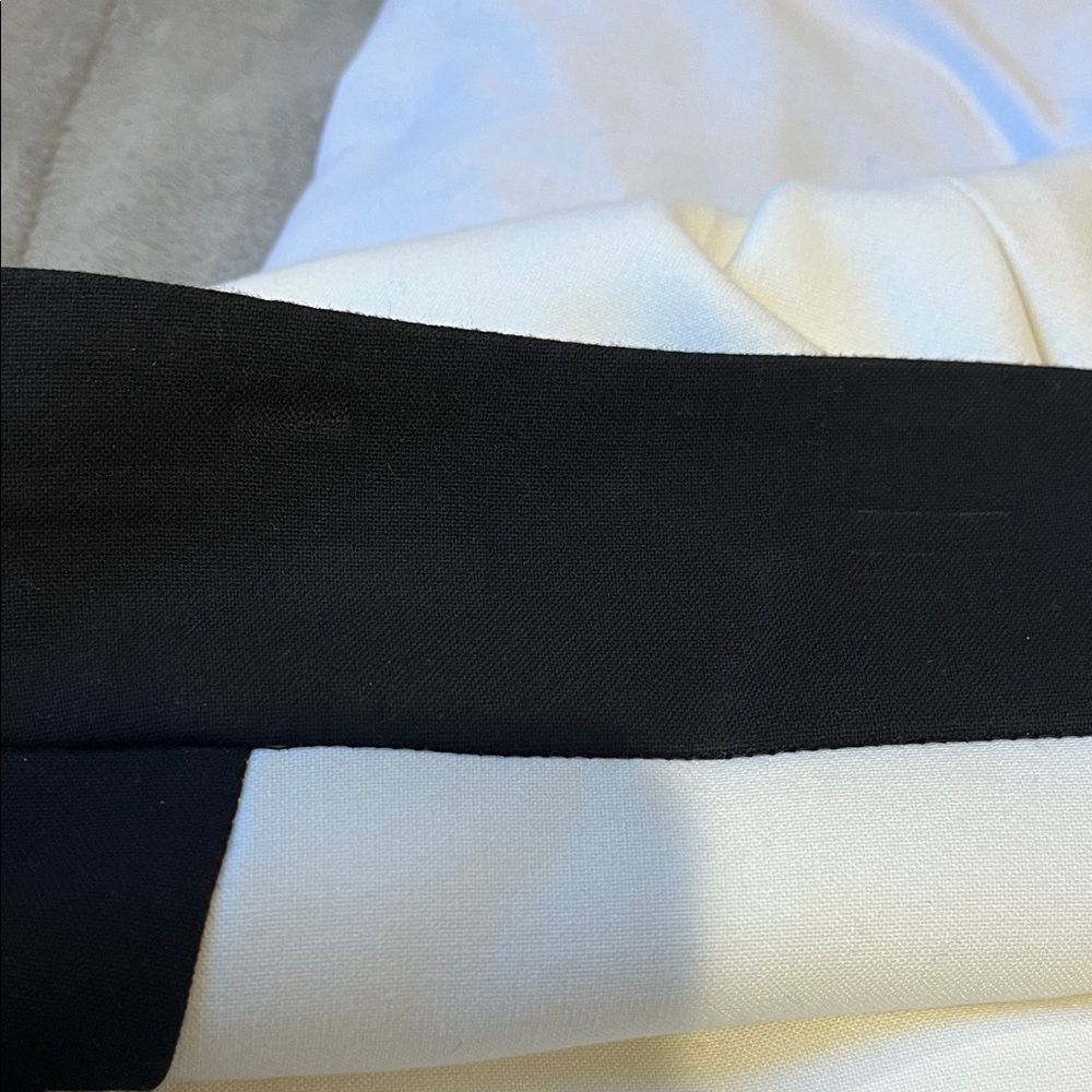 Zara Black and White Pencil Skirt - Picture 4 of 6